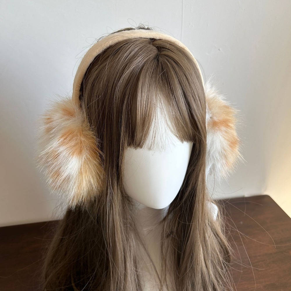 Earmuffs Foldable - Paraorecchie Morbidi in Finta Pelliccia Y2k