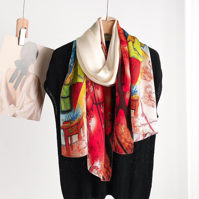 Sciarpa di Seta 100% Autentica - Shawl Wrap Winter recensione e prezzo